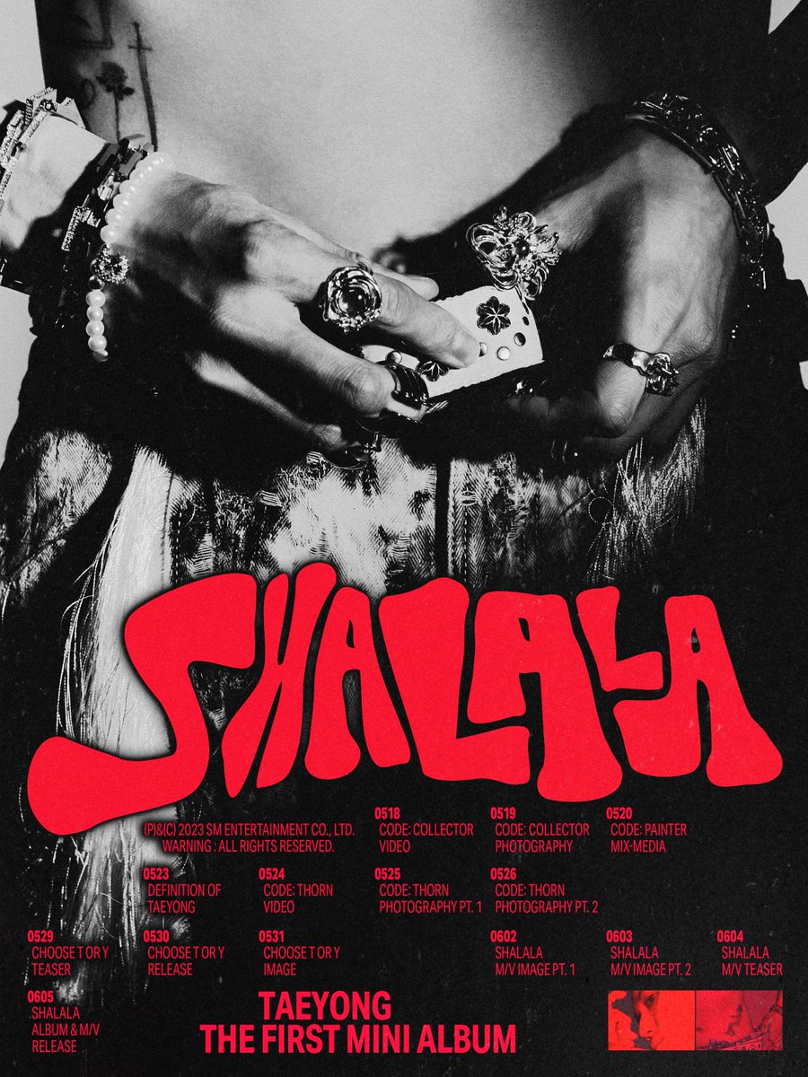 NCT Taeyong 1st Mini Album - Shalala
