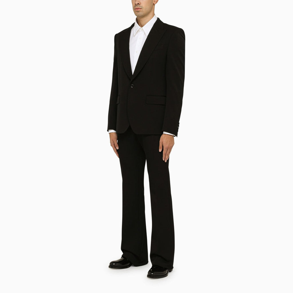 Dolce&Gabbana Classic Single Breasted Black Jacket
