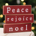 Noel Mini Block 3 Asstd.  (Pack of 4)