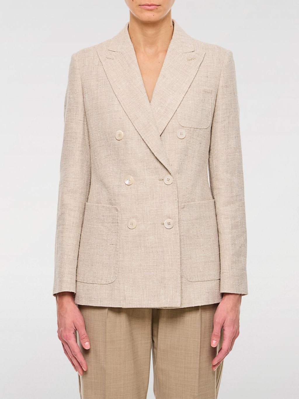 Max Mara Jacket Woman Beige