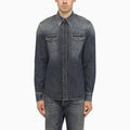 Dolce&Gabbana Blue Slim Denim Shirt