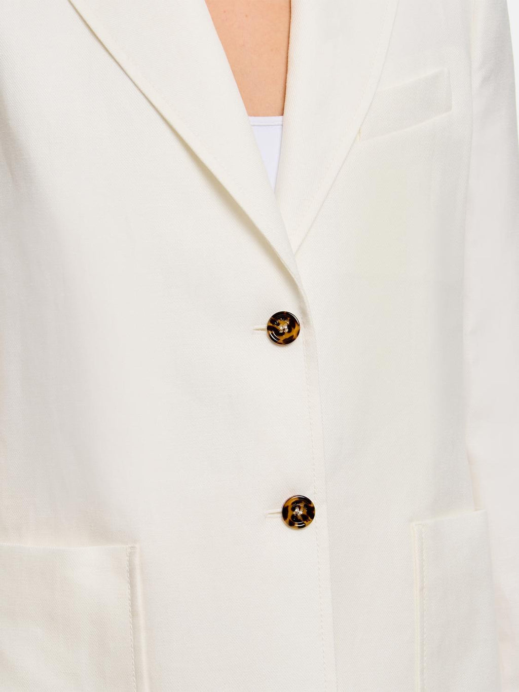 Max Mara Jacket Woman White