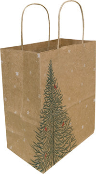 Evergreen Gift Bag - 12-1/2"  (Pack of 4)
