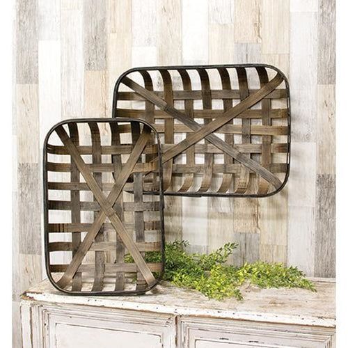 2/Set Long Tobacco Baskets