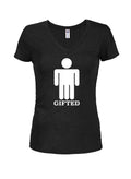 Gifted Juniors V Neck T-Shirt