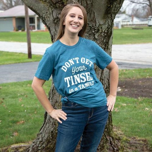 Tinsel in a Tangle T-Shirt Medium