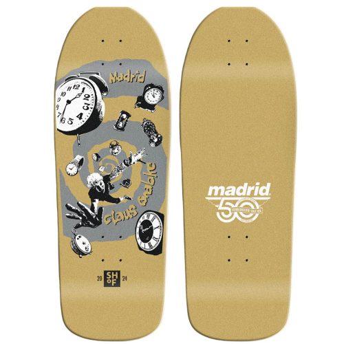 Madrid Claus Grabke "Time Warp" LTD 50th Anniversary SHOF 10.75" Skateboard Deck