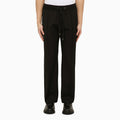 Dolce&Gabbana Black Wool Soft Trousers