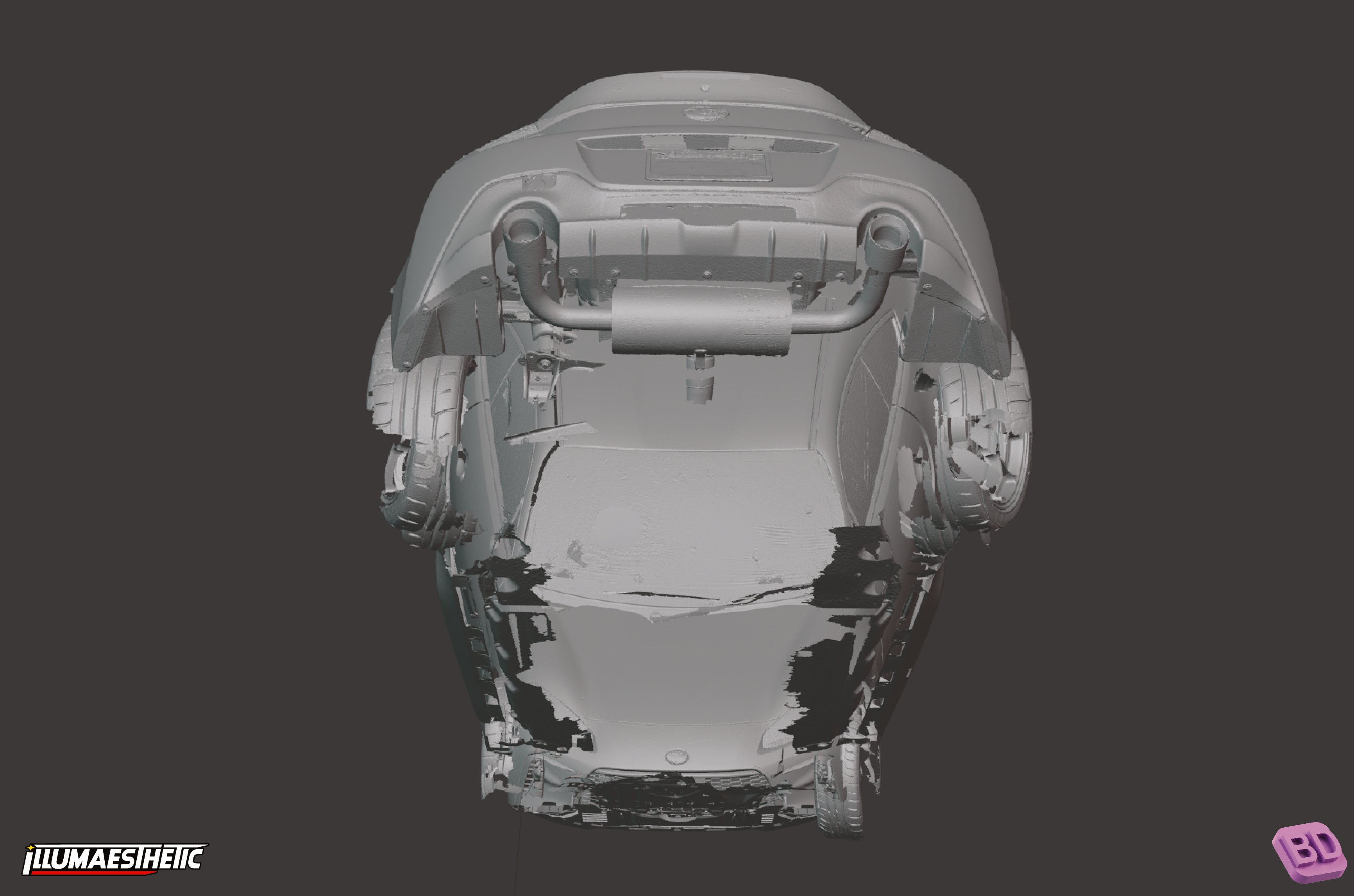 Subaru BRZ / Toyota GR86 (ZD8 / ZN8) 3D Scan (2022+)