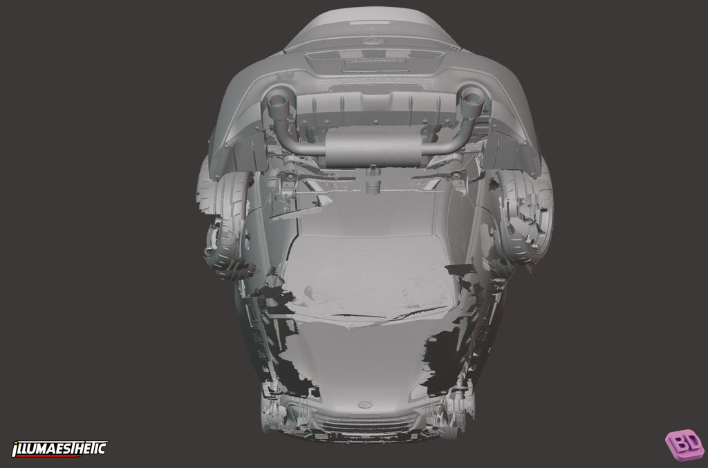 Subaru BRZ / Toyota GR86 (ZD8 / ZN8) 3D Scan (2022+)