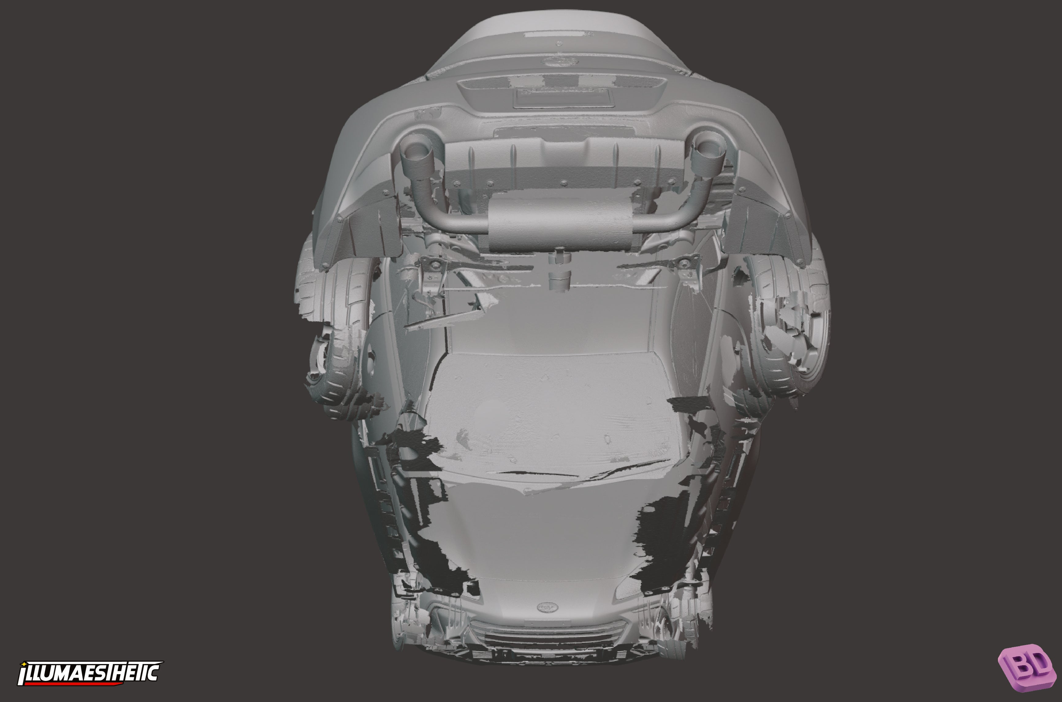 Subaru BRZ / Toyota GR86 (ZD8 / ZN8) 3D Scan (2022+)