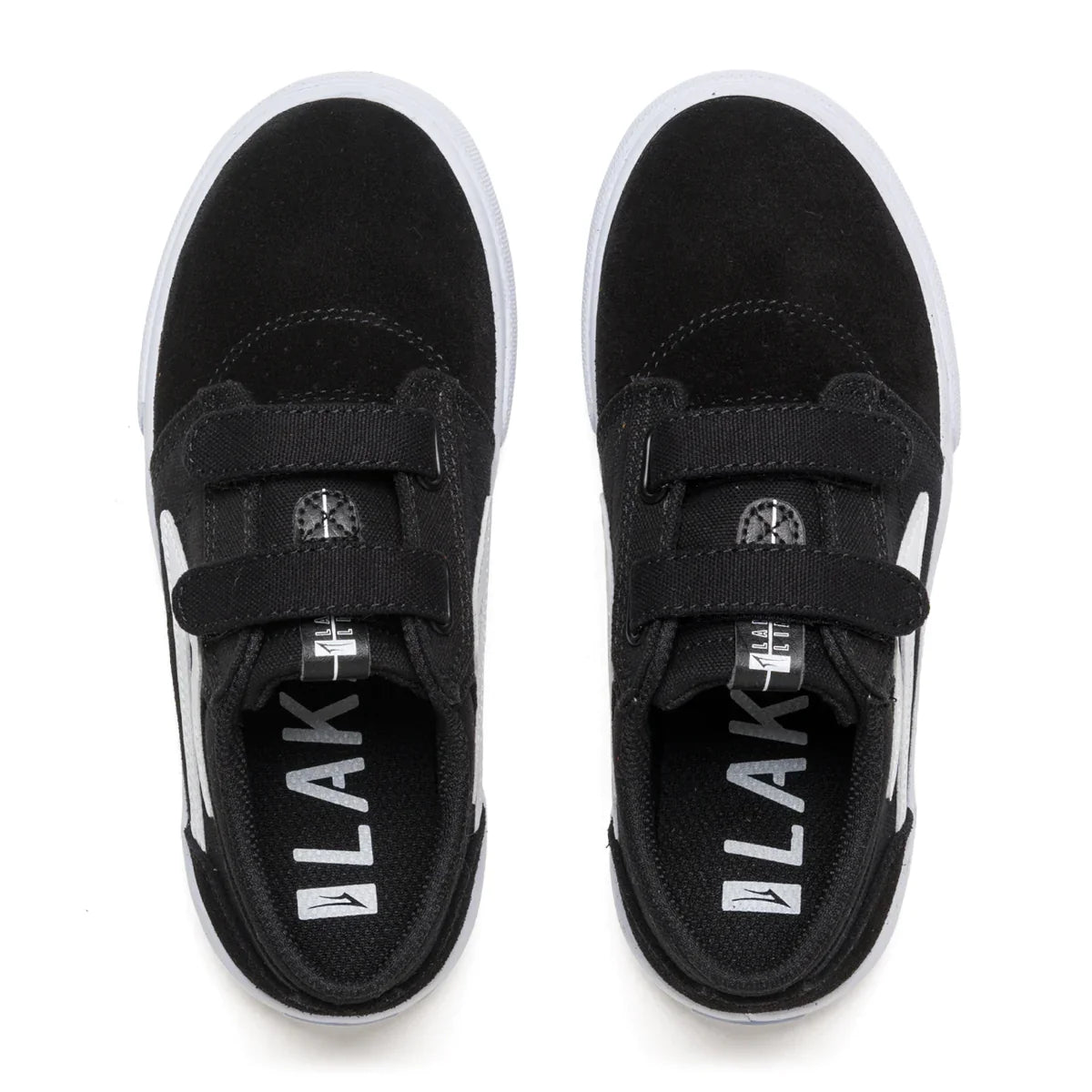 Lakai Shoes Griffin Kids - Black/White Suede