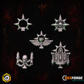 Crimson Lords - Backpack Decorations