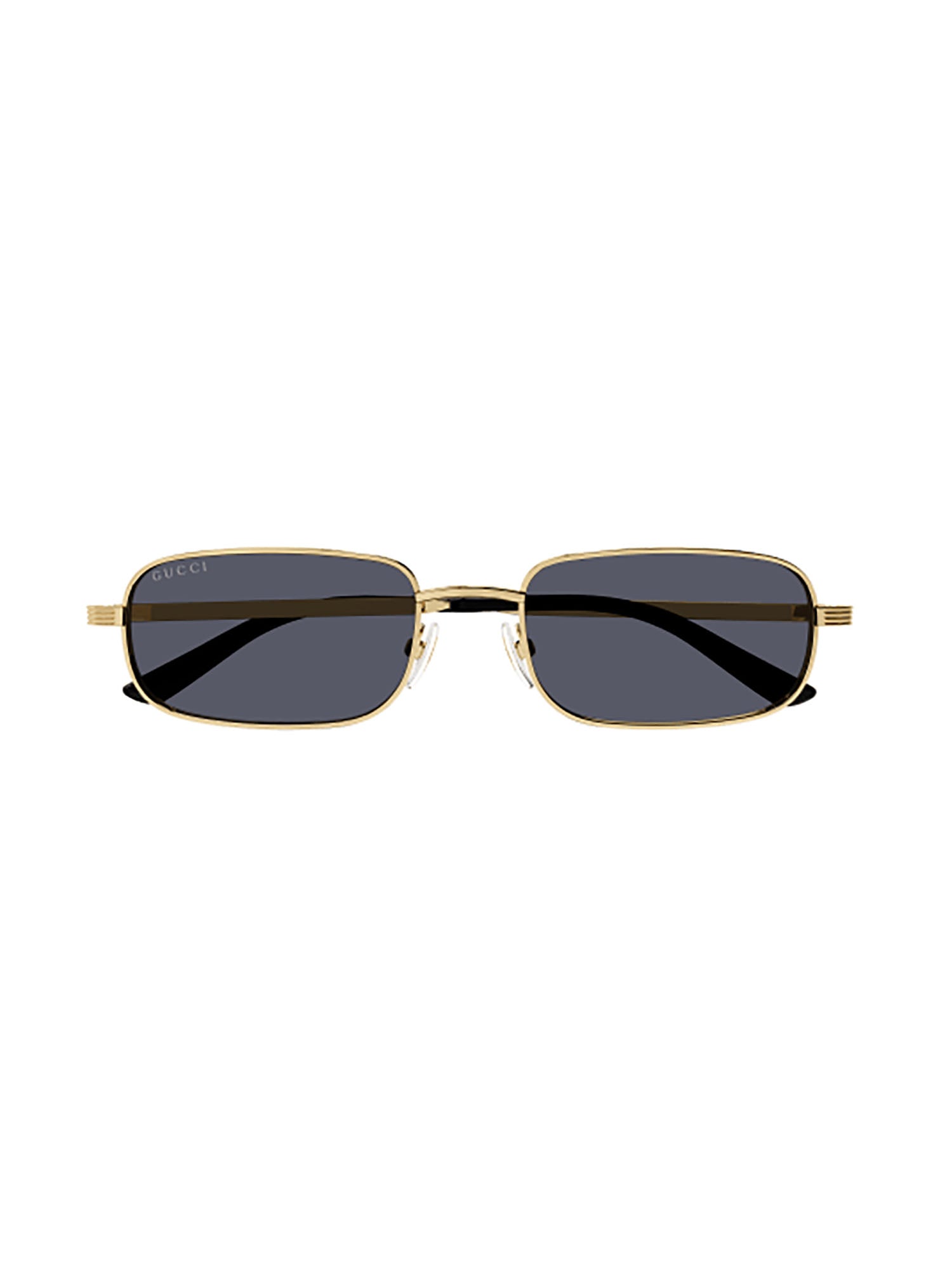 GUCCI Stylish Metallic Women's Sunglasses with 145 mm Temple Size