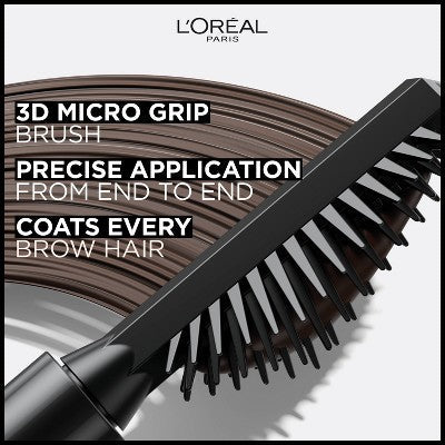 L'Oreal Paris Infallible Brows 24H Volumizing Eyebrow Mascara 6 Light Brunette 0.13 fl oz - Imperfect Box