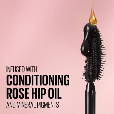 Maybelline Lash Waterproof Sensational Lengthening Mascara Blackest Black 0.32 fl oz - New