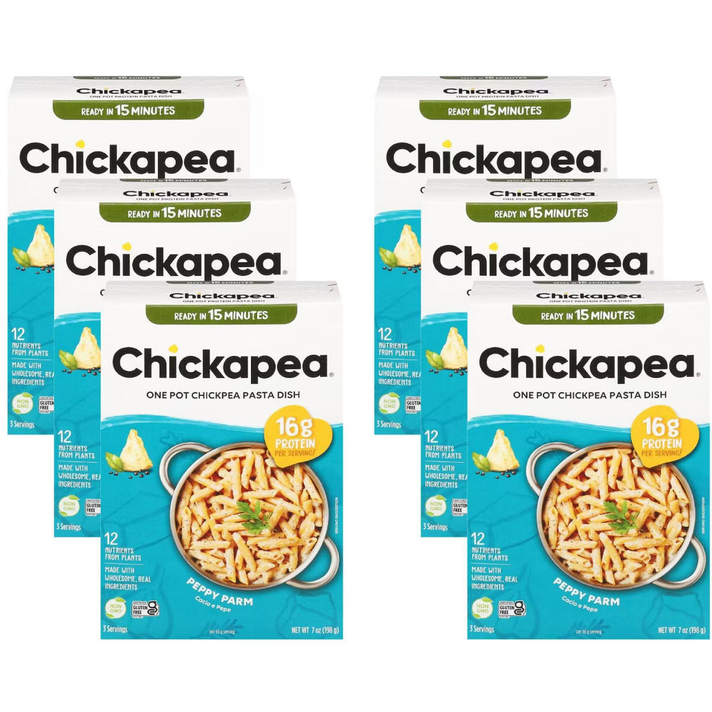 Chickapea Pasta One Pot Pepper Parmesan Pack of 6 7 Oz