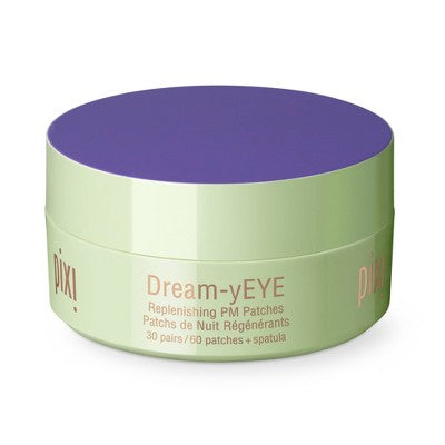 Pixi Dream-yEYE Calming and Replensihing Eye Patches with Jasmine & Vitamin A 30 pairs/60ct - Imperfect Box