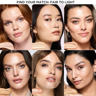 L'Oreal Paris Lumi Le Glow Tint Liquid Skin Tint 100 Cool 0.84 fl oz - Imperfect Container