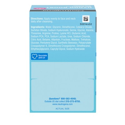 Neutrogena Hydro Boost Water Gel Cream Moisturizer 1.7 fl oz - Missing Box