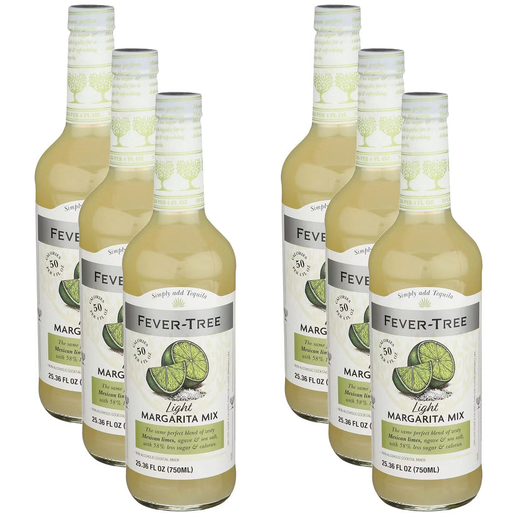 Fever-Tree Light Margarita Mixer, 25.36 fl oz. (Pack of 6)