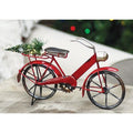 Red Bicycle With Lit Tree Small
