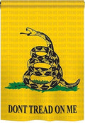 Gadsden Don't Tread On Me Garden Flag 2 Sided