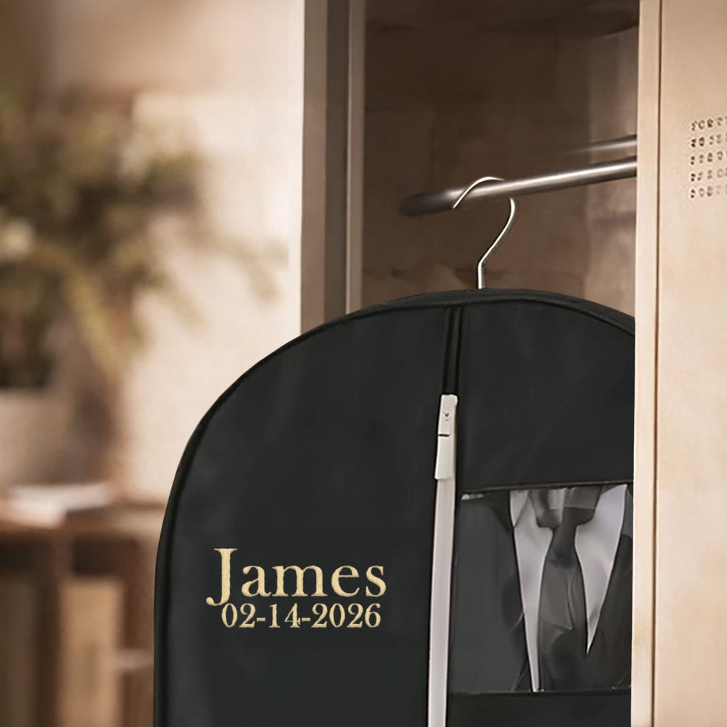 Personalized Garment bag for Groom Tuxedo