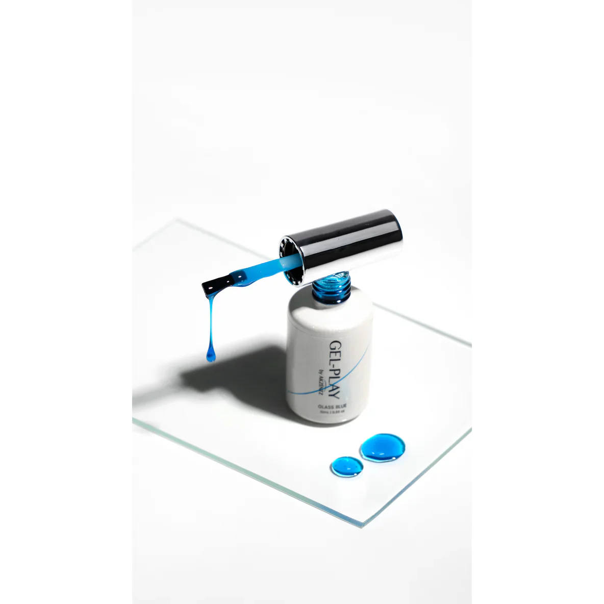 Akzentz - Gel Play Glass Blue, 10ml