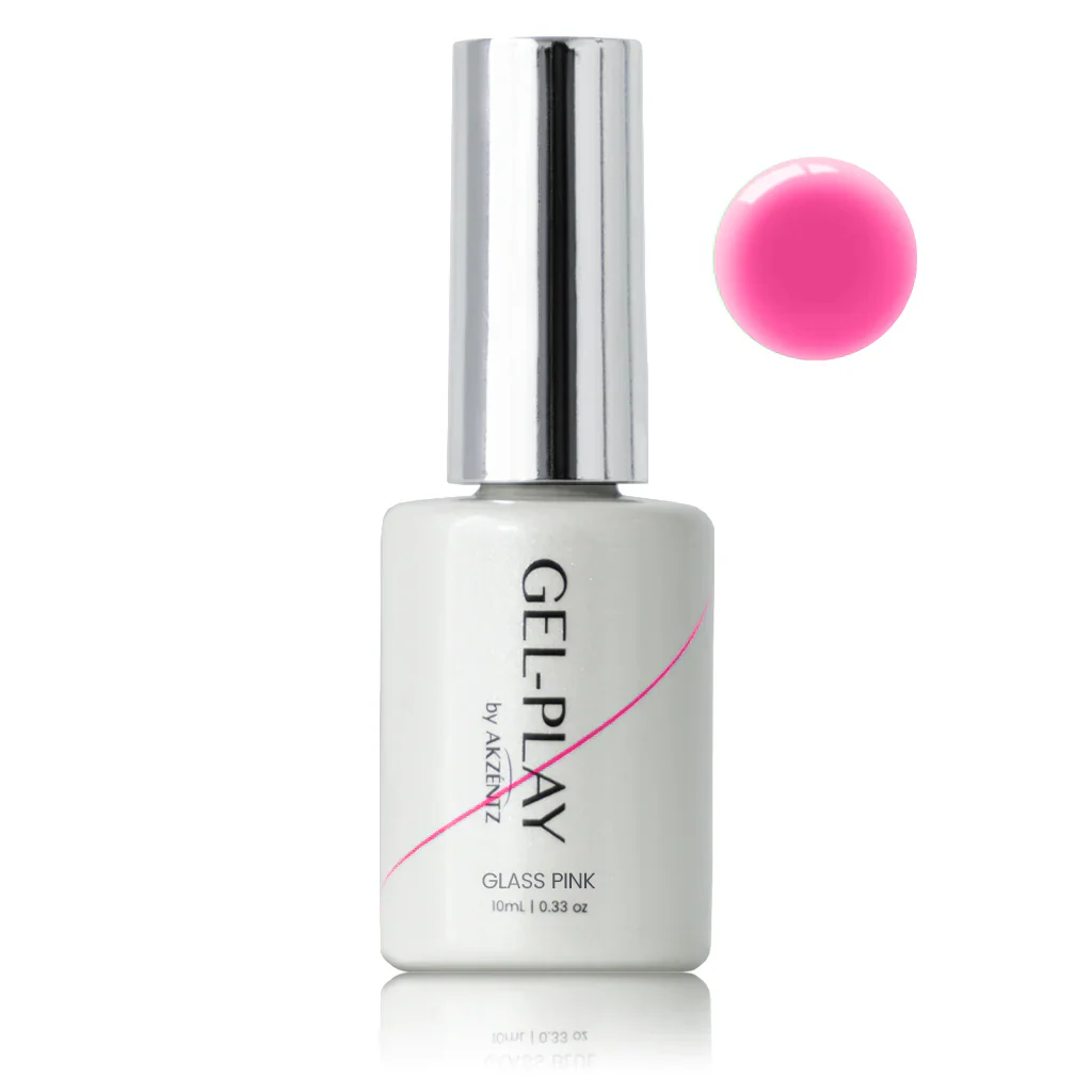 Akzentz - Gel Play Glass Pink, 10ml