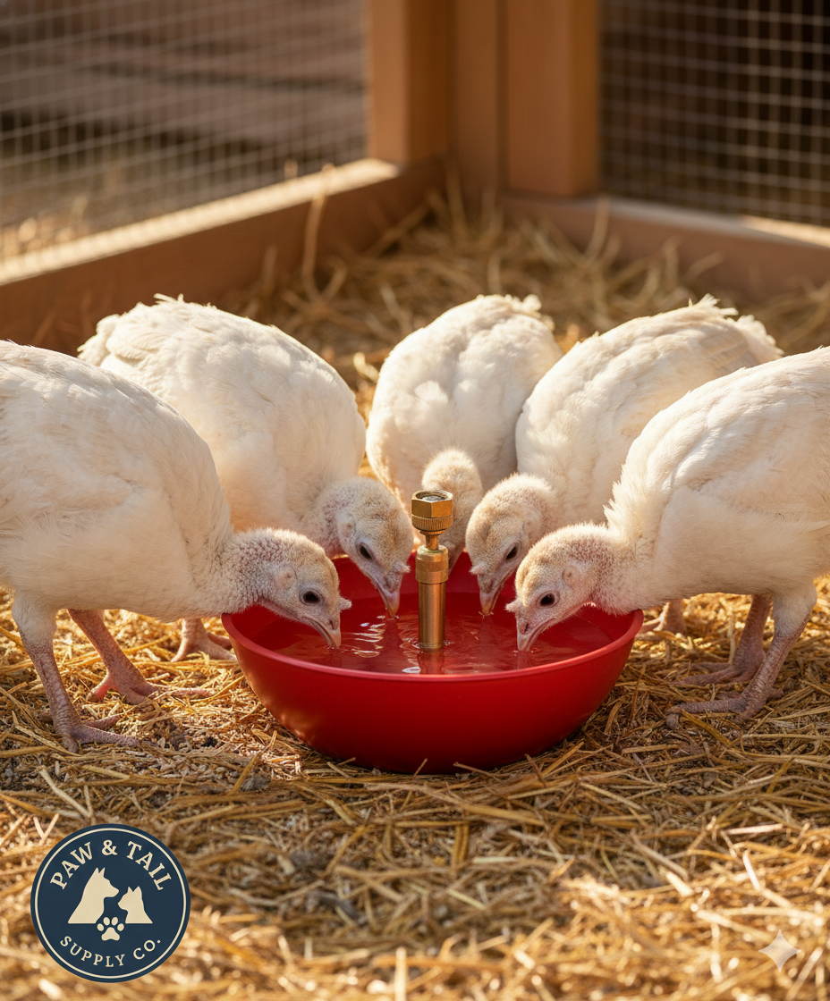 Little Giant King Size Automatic Poultry Water Fount Turkey 2550 1.5 Quart