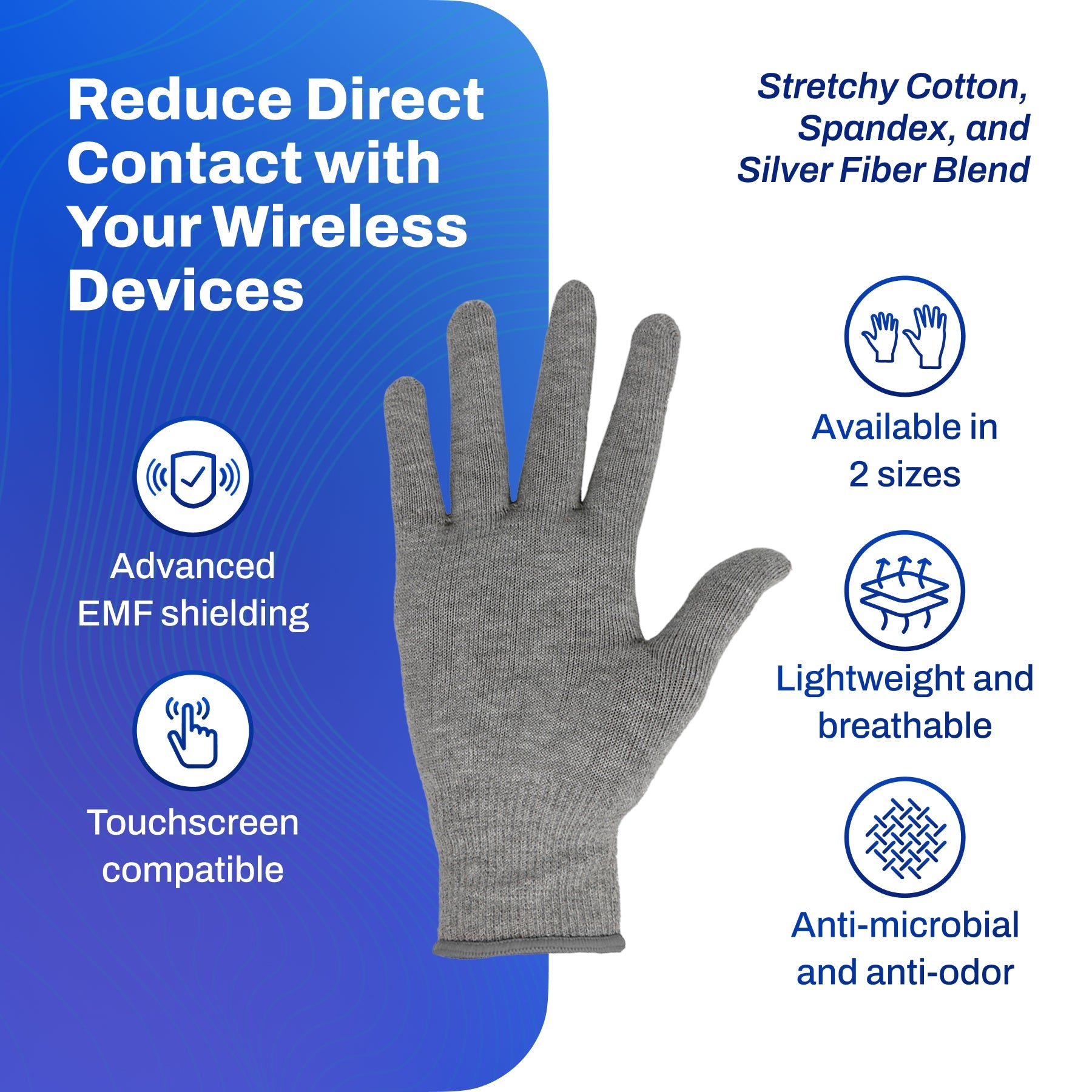 EMF Radiation Protection Gloves
