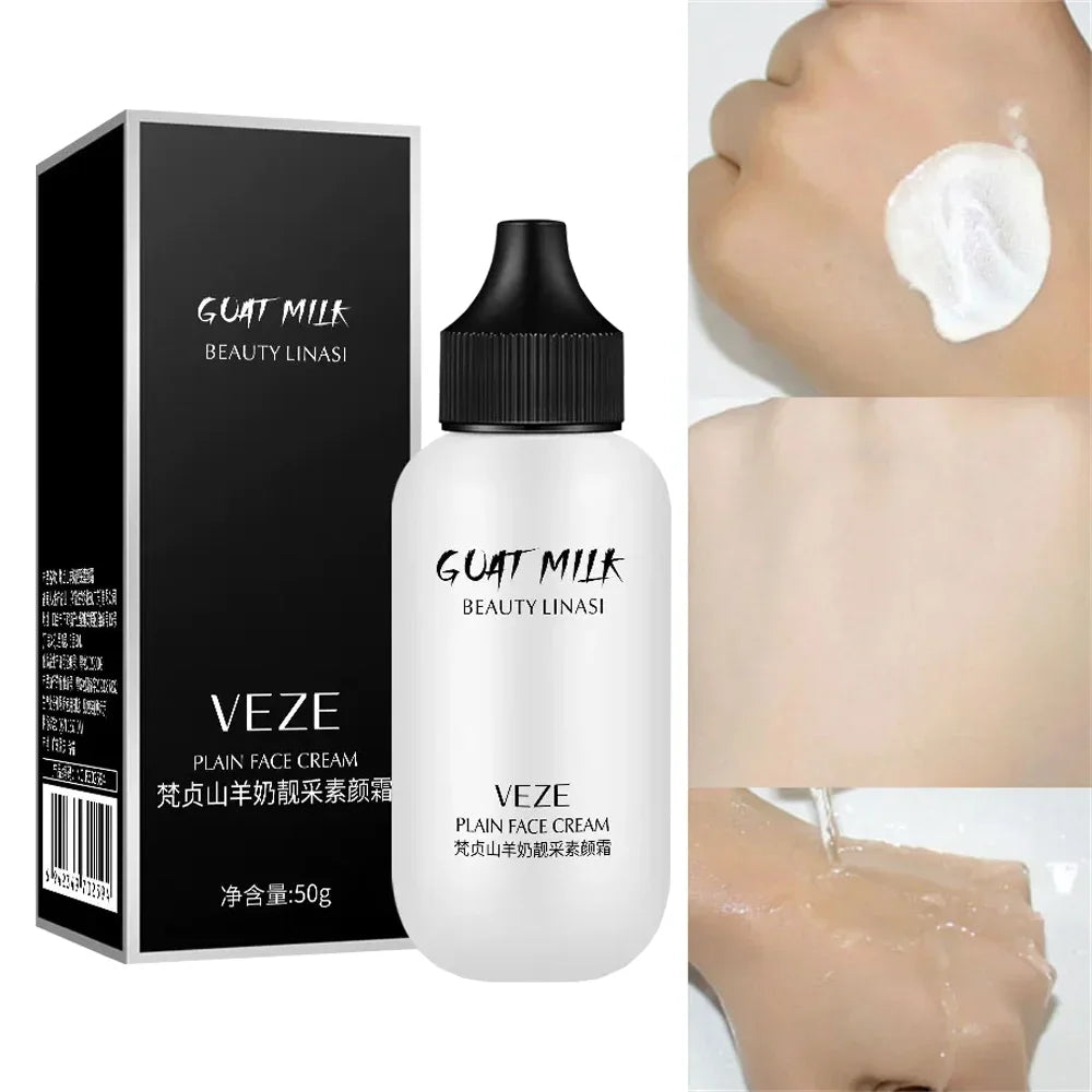 Goat Milk Matte Foundation | Full Coverage Waterproof Whitening Cream