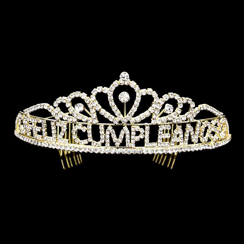 Feliz Cumpleanos Message Party Tiara