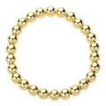 Stainless Steel Ball Beaded Stretch Bracelet