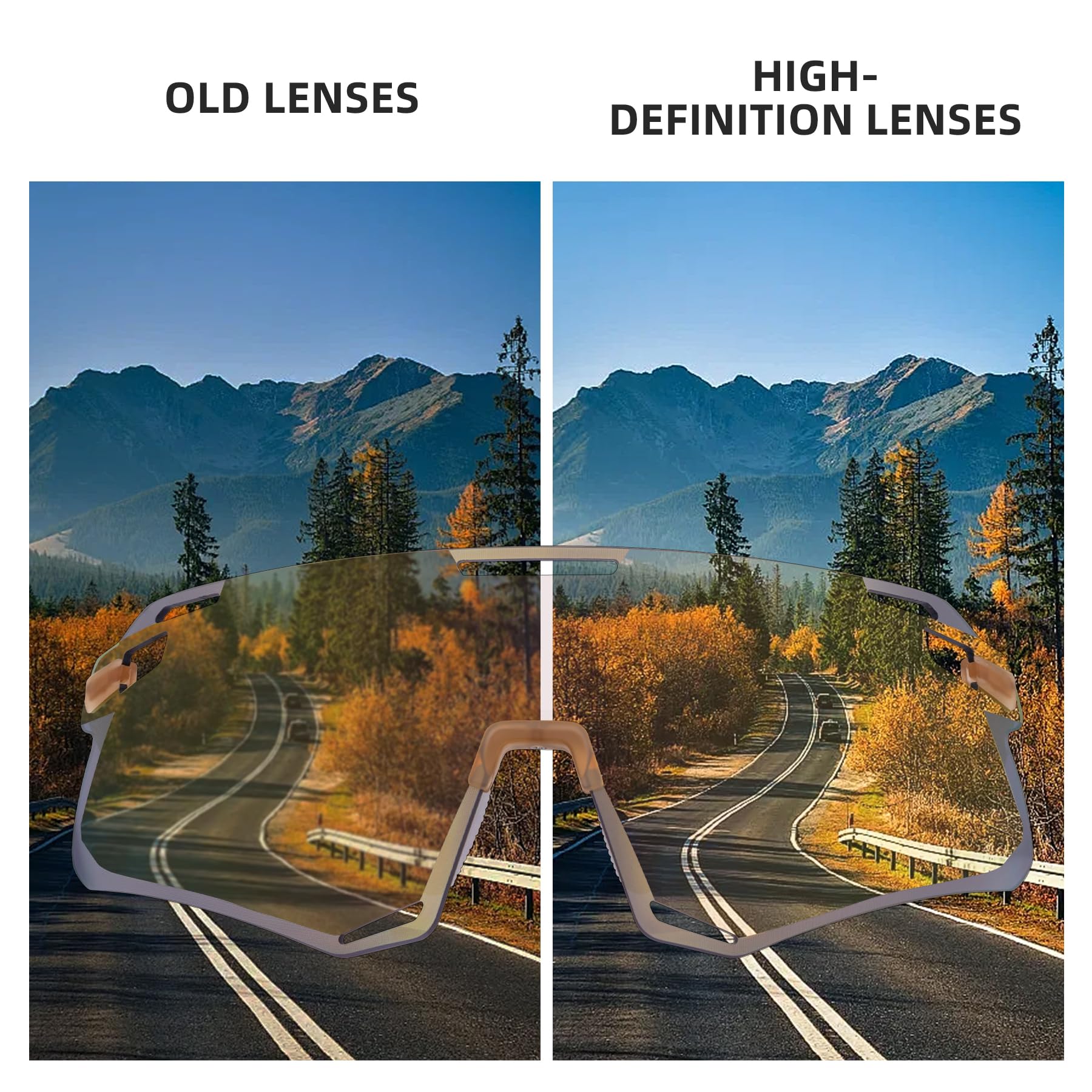 Men's Anti-Blue Light MTB Cycling Sunglasses
