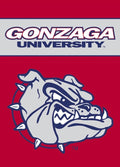 Gonzaga University Garden Flag 2 Sided Bulldog Logo