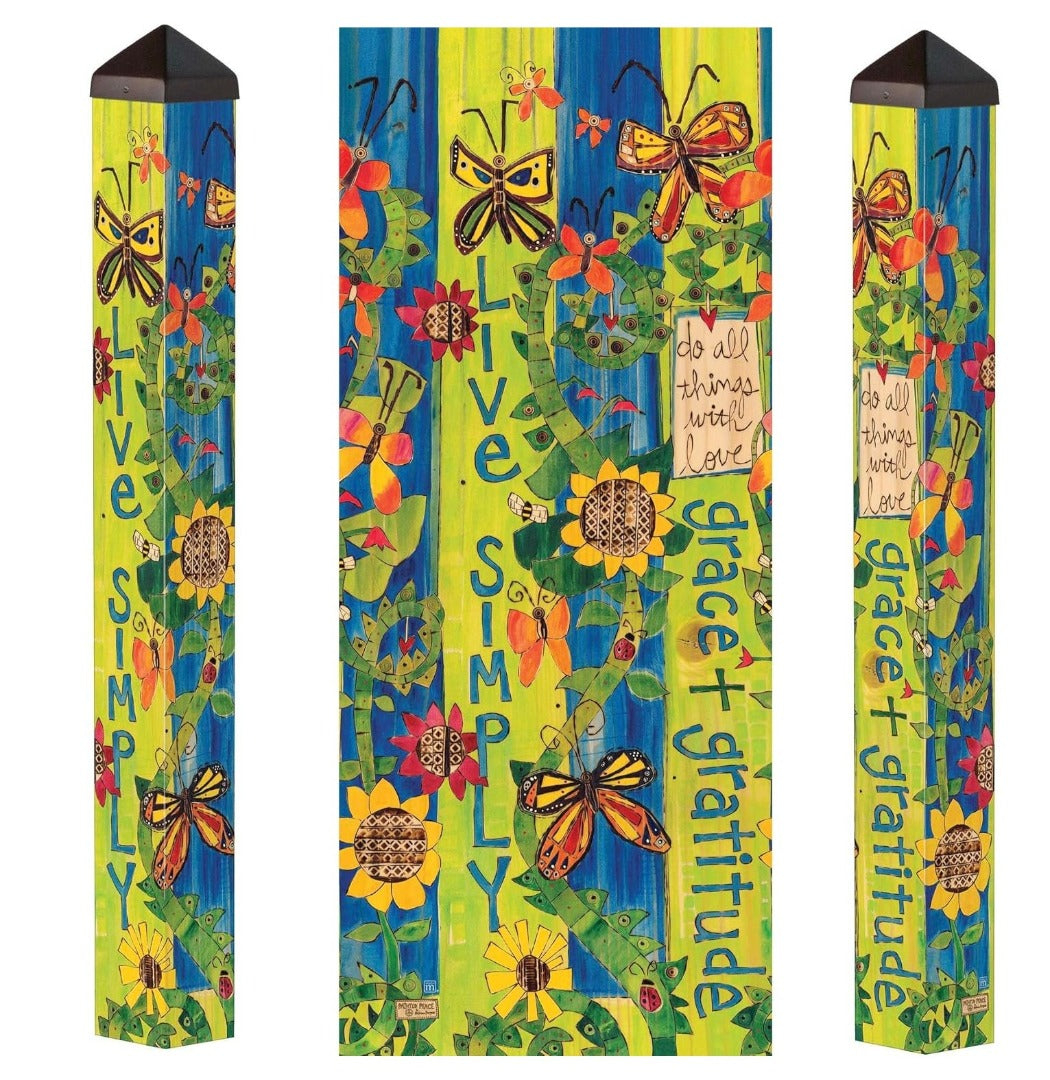 Grace & Gratitude Art Pole 40 Inches