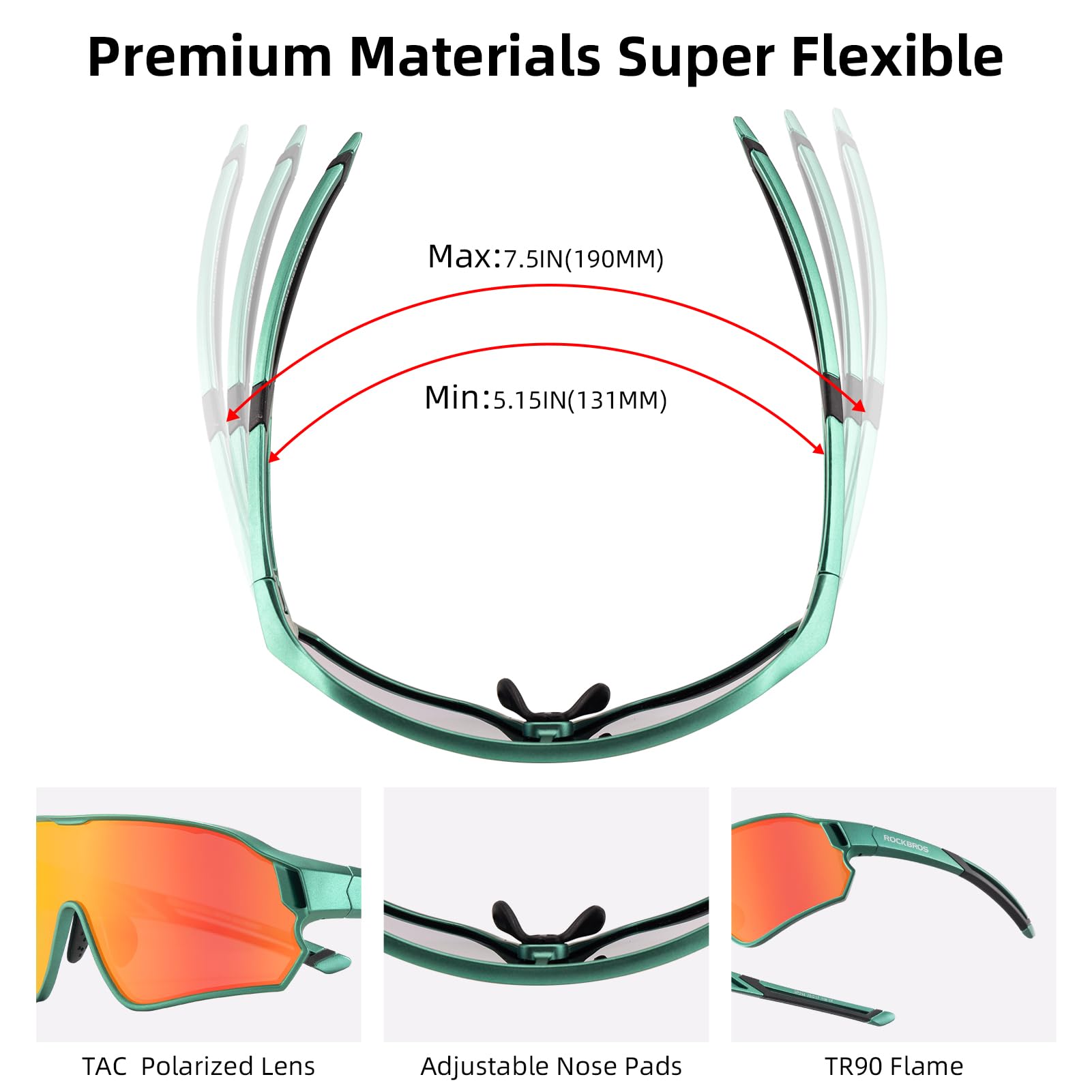 SP314 Kids Polarized Sunglasses UV400 Protection