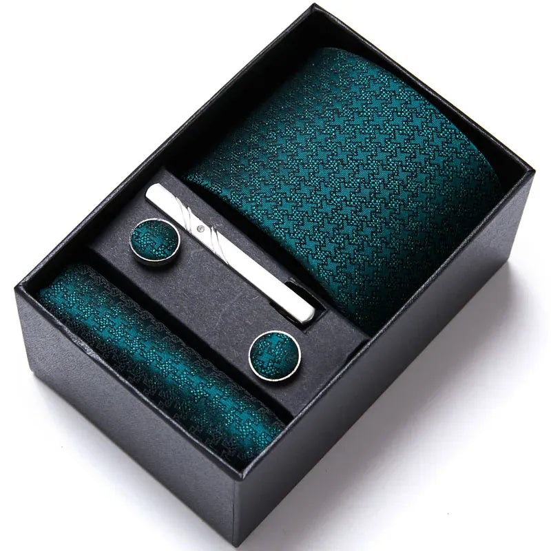 Green Necktie Gift Set