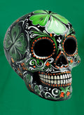 Green Sugar Scull Kids T-Shirt