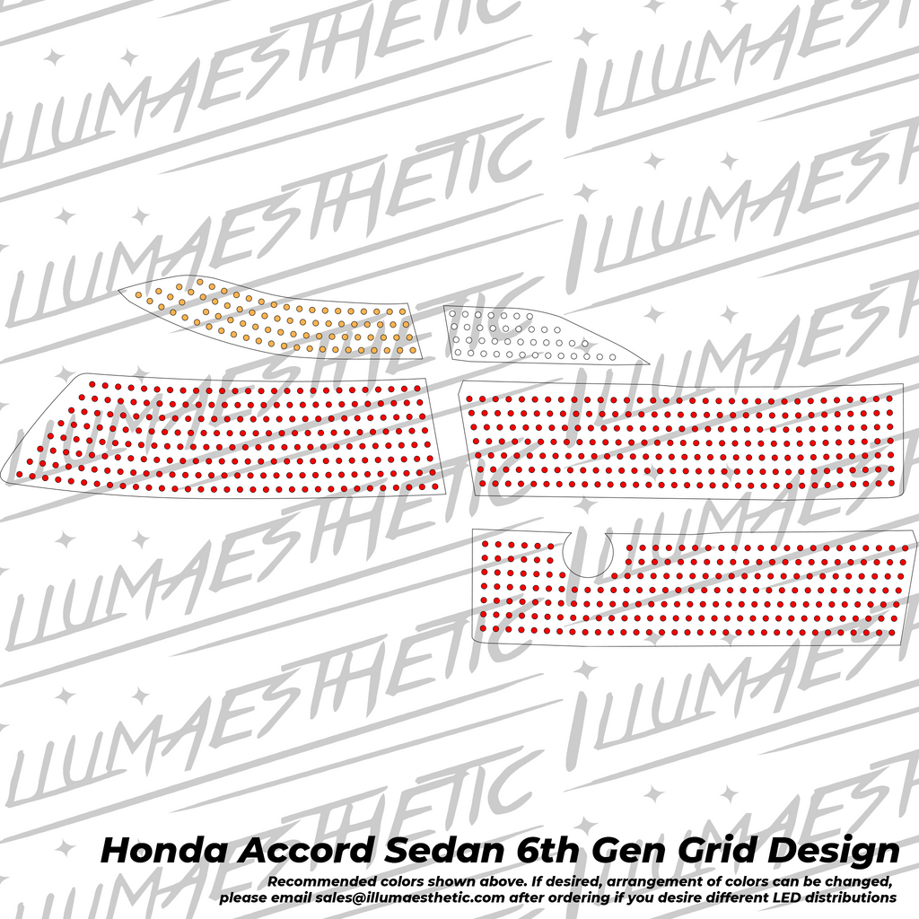 Honda Accord Sedan (CF8 and CG1-CG6, 6th Gen) - Complete DIY Kit