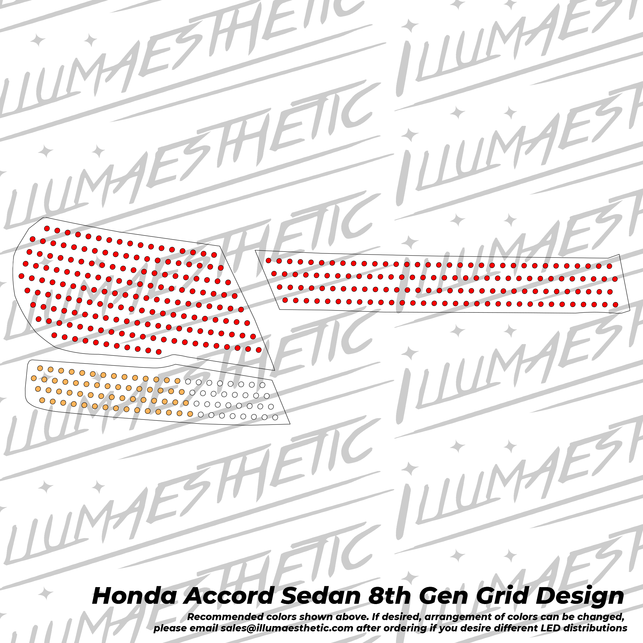 Honda Accord Sedan (8th Gen) - Complete DIY Kit