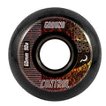 Ground Control CM EarthCity Wheels 60mm 90A - Black (Set of 4)