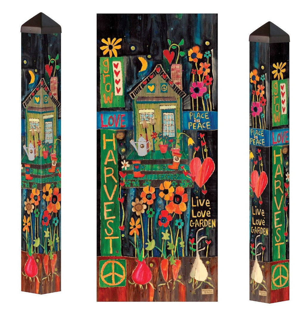 Grow Love 40 Inch Art Pole