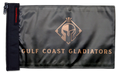 Gulf Coast Gladiators 12"x18" Forever Wave Flag for Boats