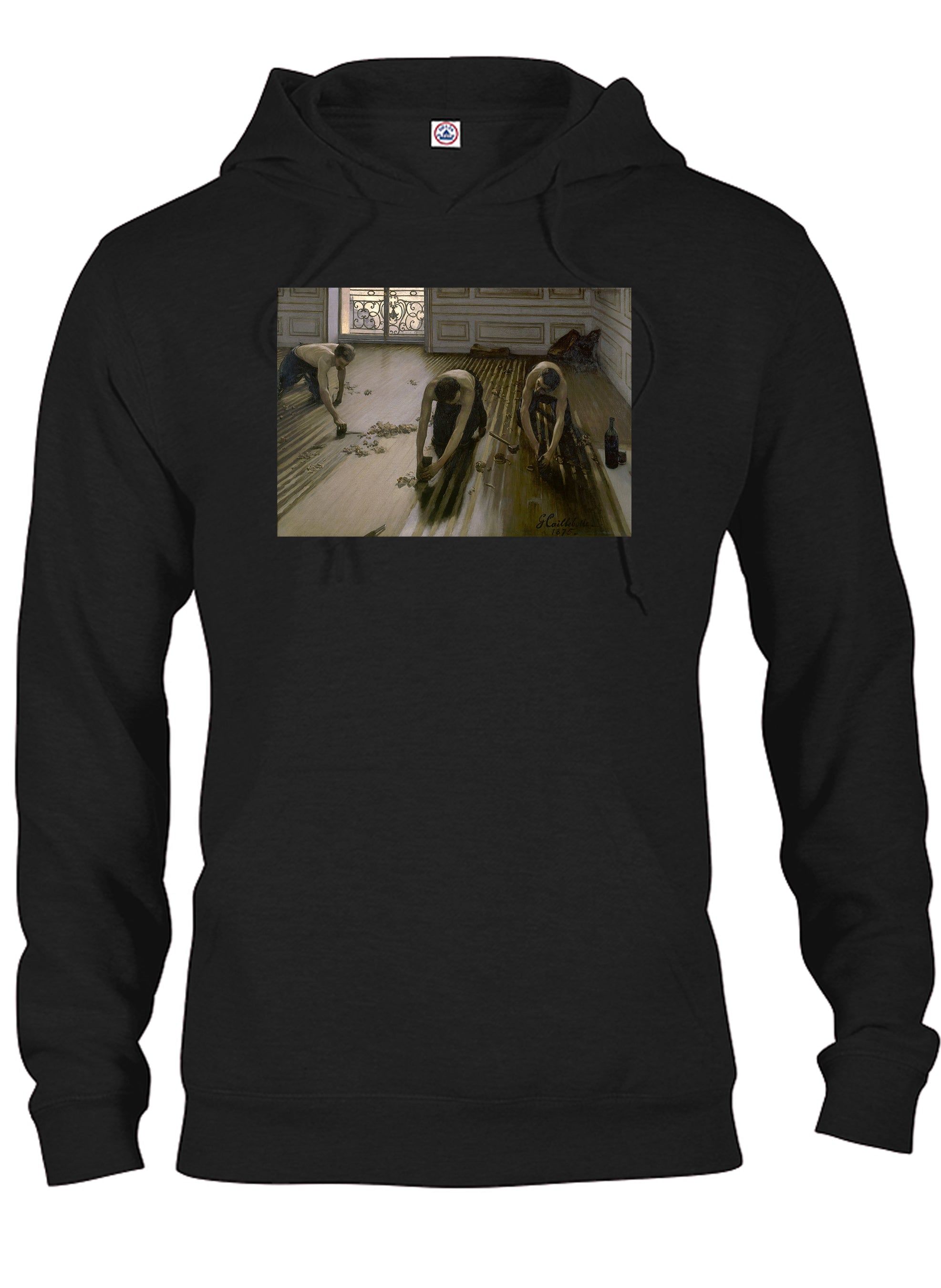 Gustave Caillebotte - The Parquet Planers (The Floor Scrapers) T-Shirt