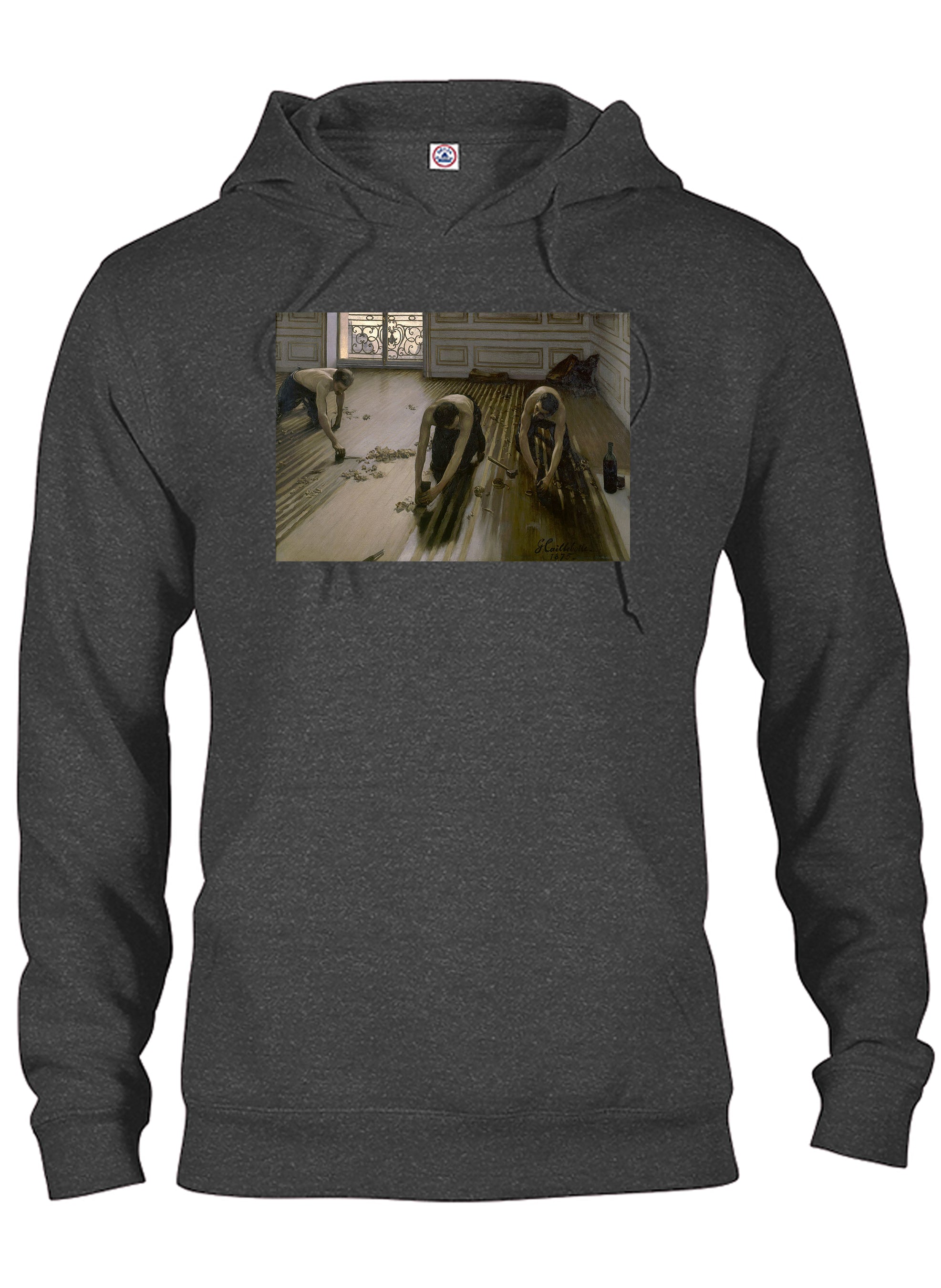 Gustave Caillebotte - The Parquet Planers (The Floor Scrapers) T-Shirt