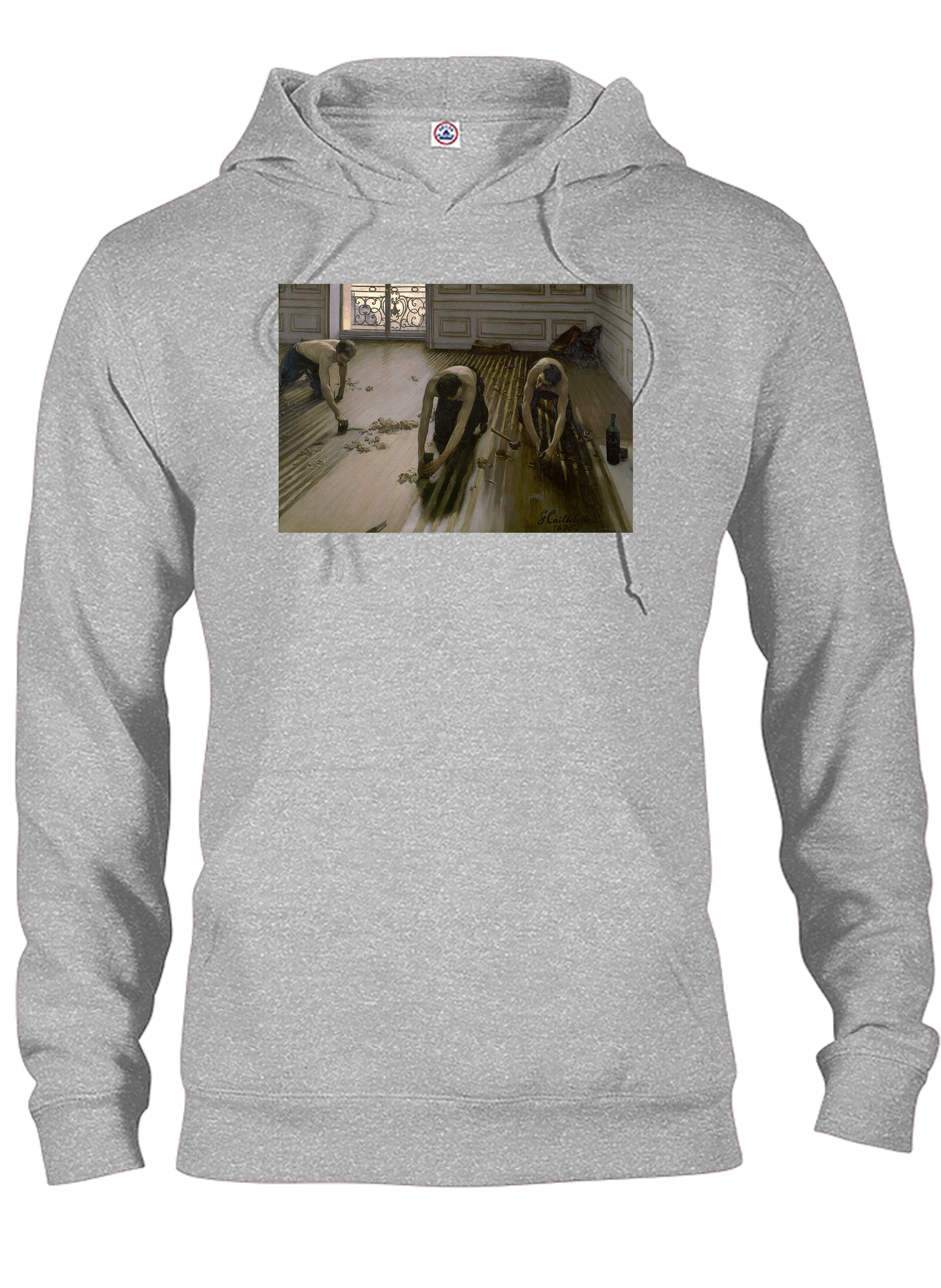 Gustave Caillebotte - The Parquet Planers (The Floor Scrapers) T-Shirt