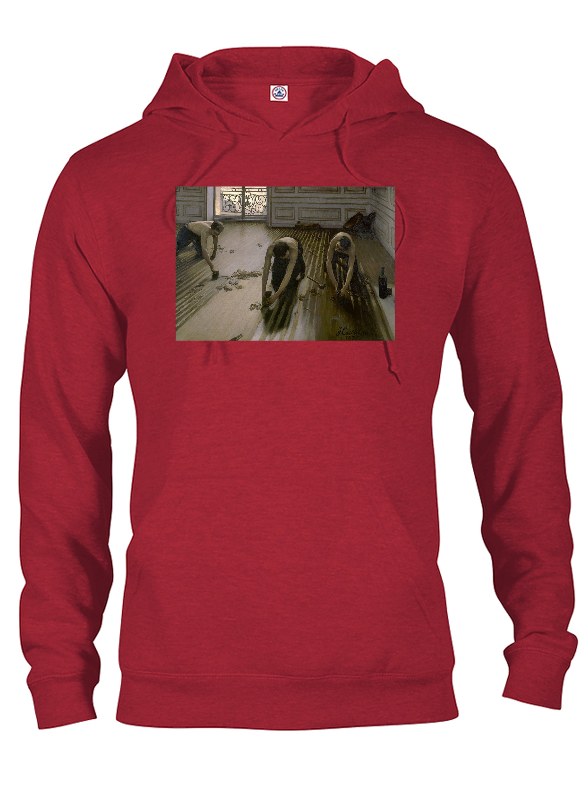 Gustave Caillebotte - The Parquet Planers (The Floor Scrapers) T-Shirt